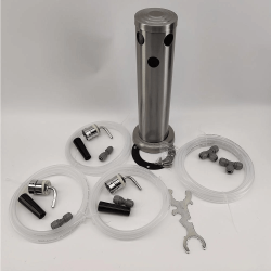 3 krana turn fyrir kegerator